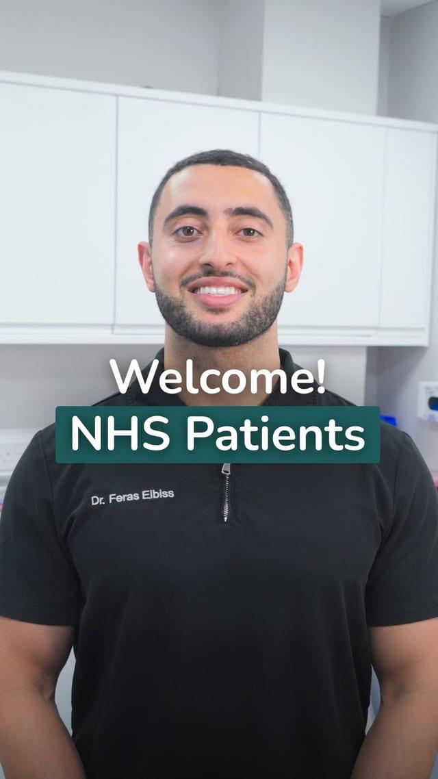 We're accepting new NHS patients