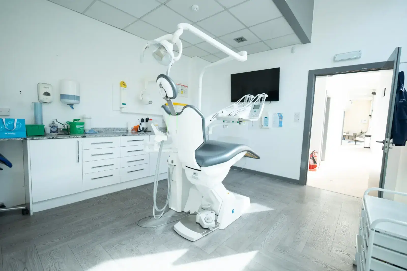 Treatment room at City Dental Care, Edinburgh