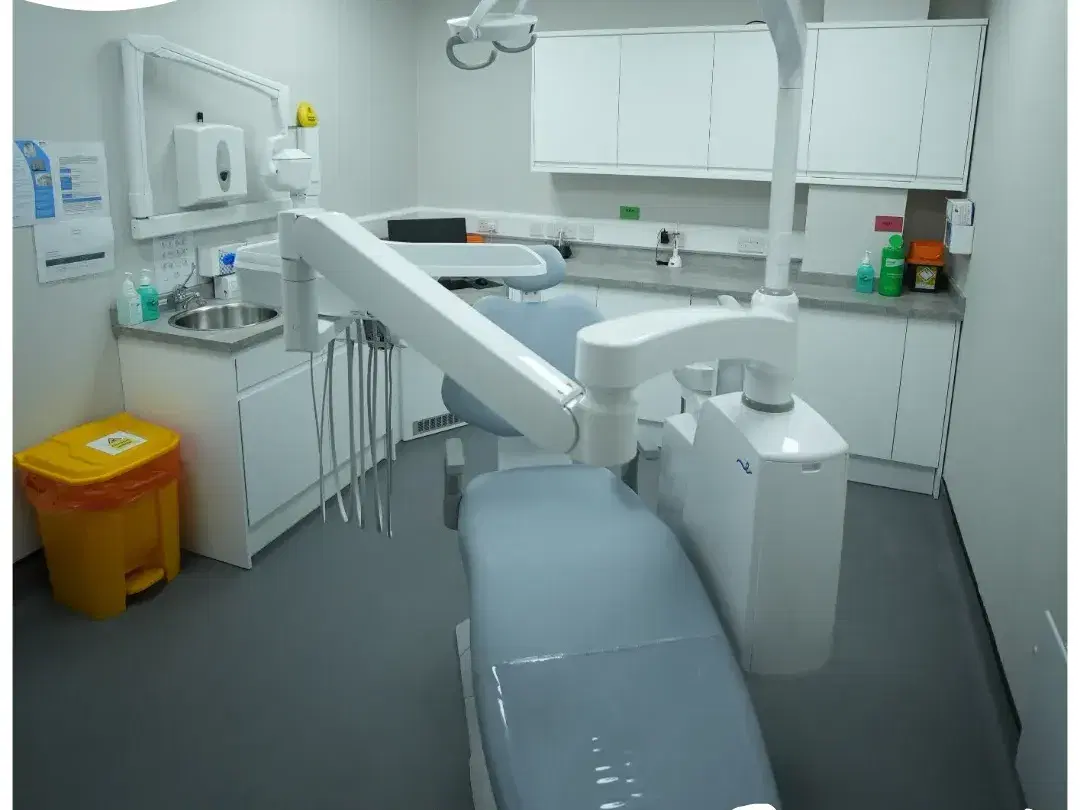 Inside a treatment room at City Dental Care on Earl Grey Street, Edinburgh